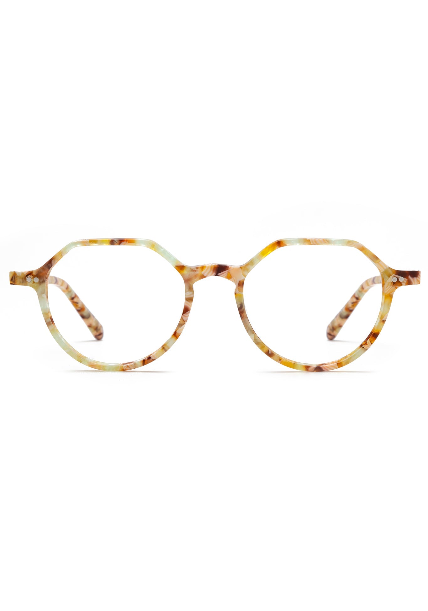 Krewe St. Louis Classics Matte Tokyo Tortoise Polarized 24K - Green Polarized Lens - Specs Eyewear