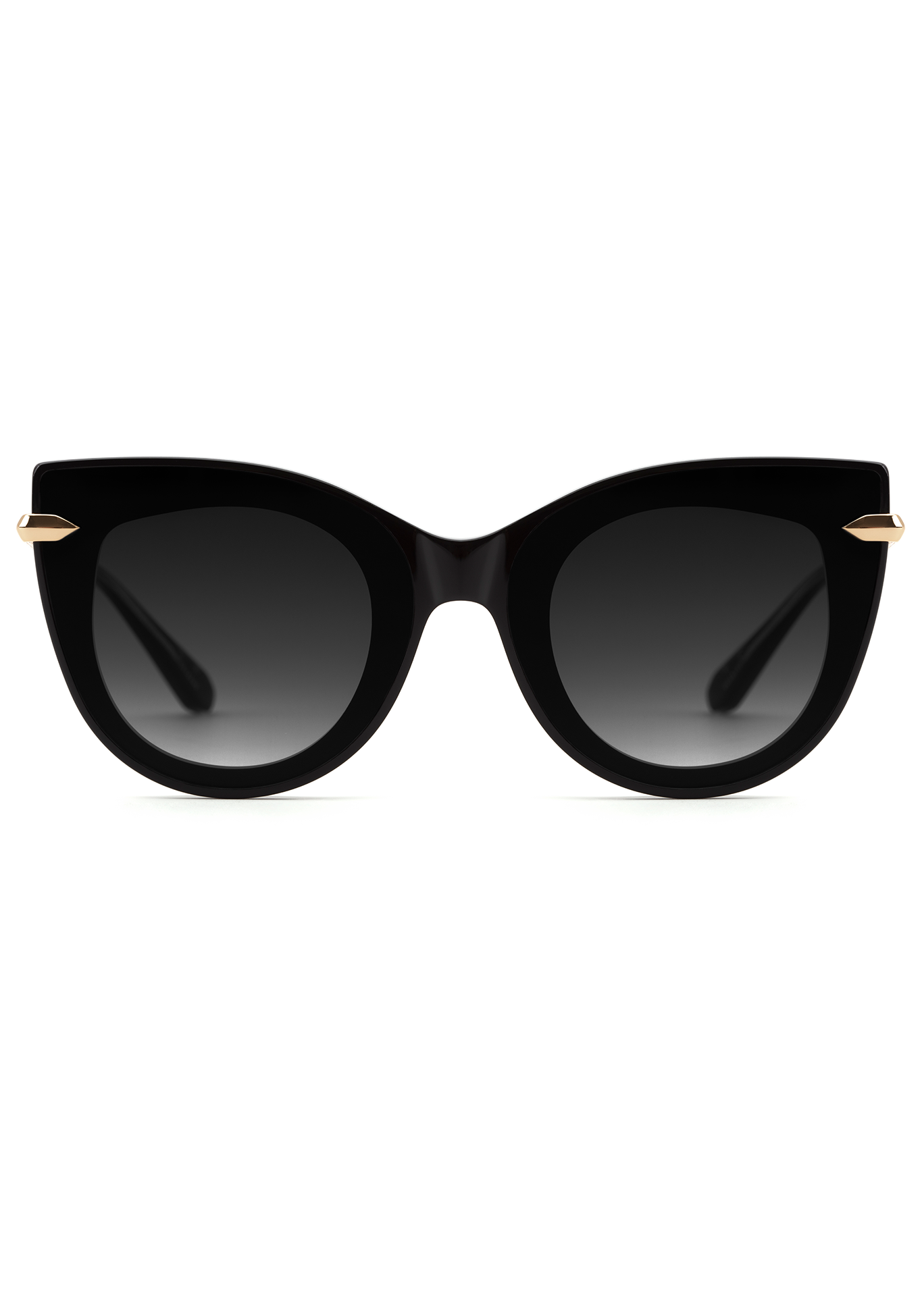 KREWE popular Josephine 24K Monochromatic Cat-Eye Sunglasses, Black