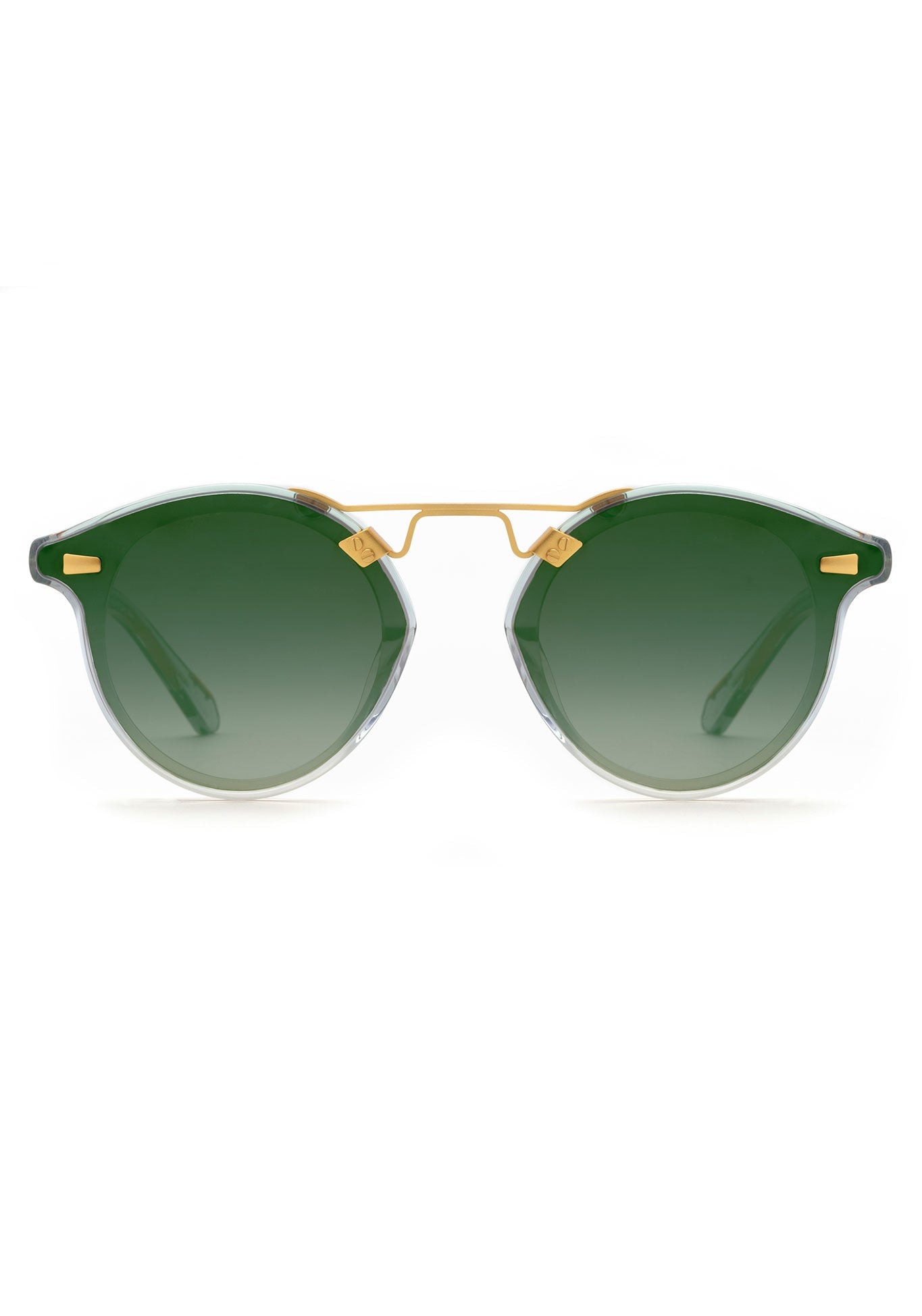 Chartres Mirrored Sunglasses in Milano 24K