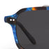 COLTON | Matte Blue Steel Silver Polarized swatch