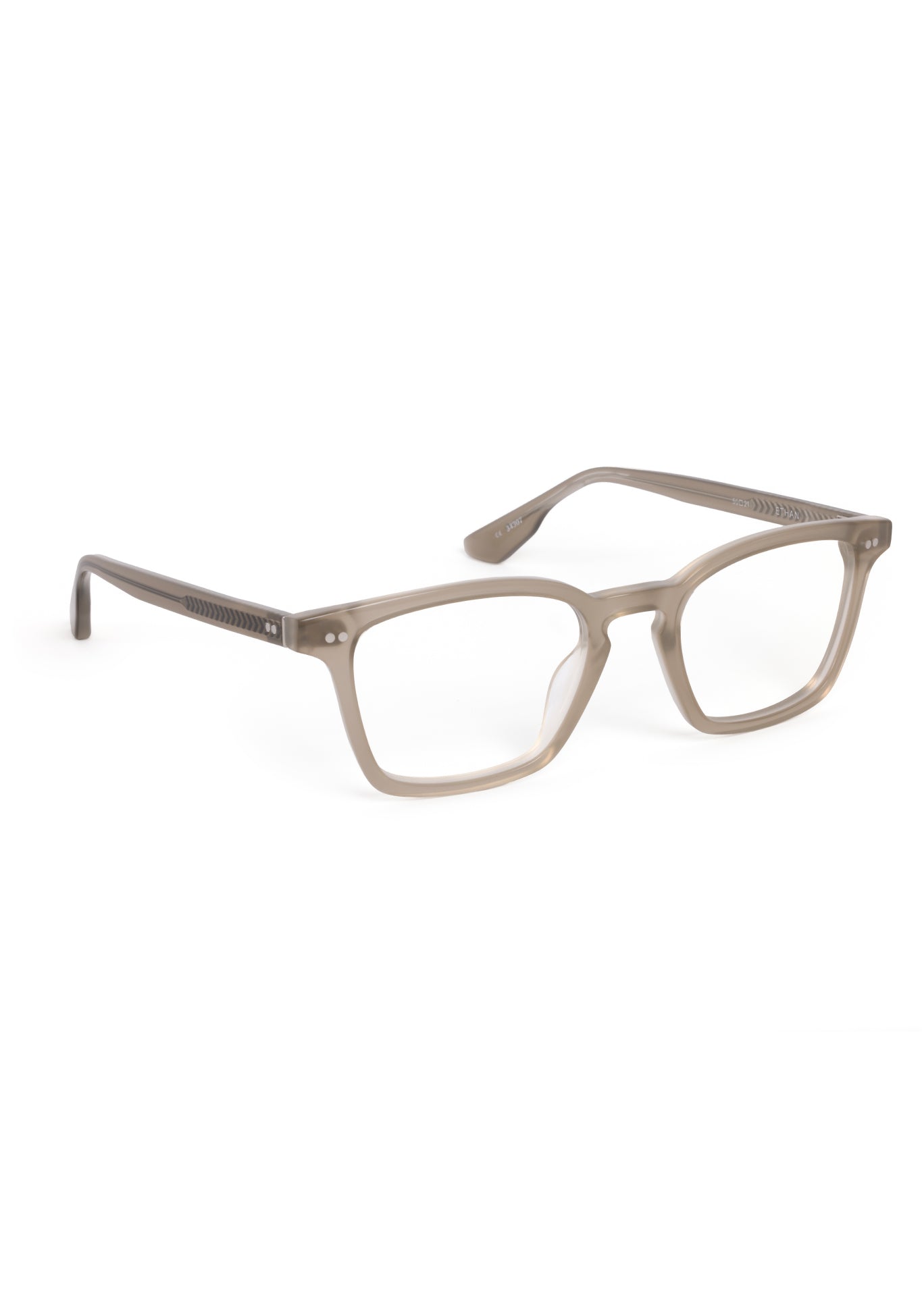 ETHAN | Mirage Handcrafted, luxury grey acetate square KREWE eyeglasses