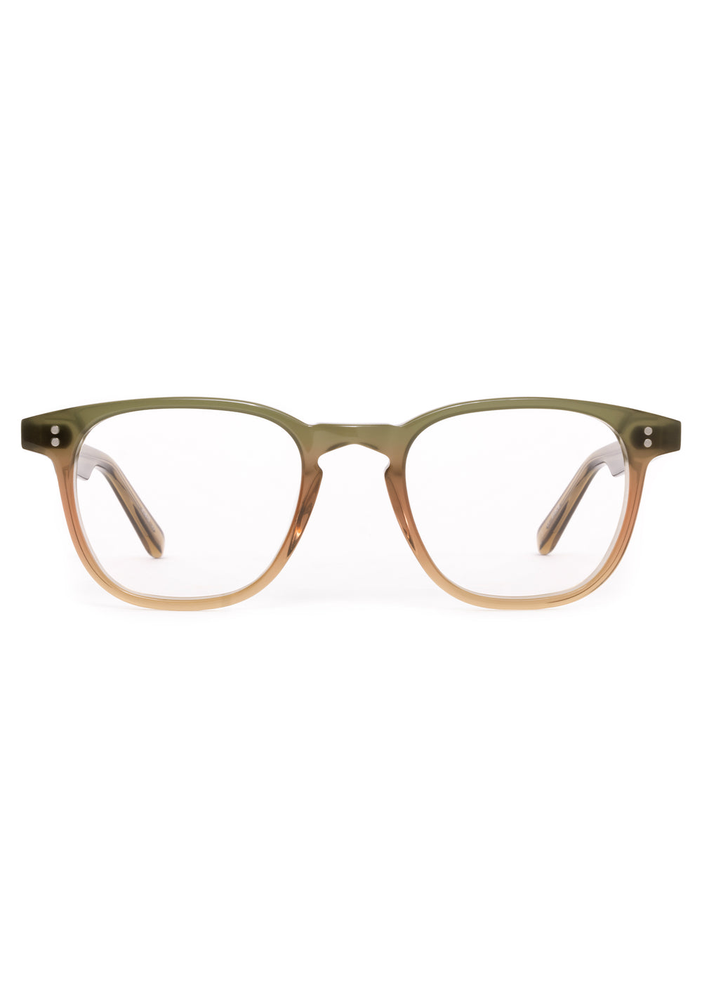 STATE | Wasabi Handcrafted, luxury green gradient square KREWE eyeglasses