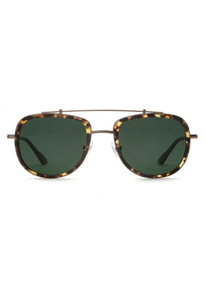 KREWE Breton Acetate & 24K Titanium Aviator Sunglasses